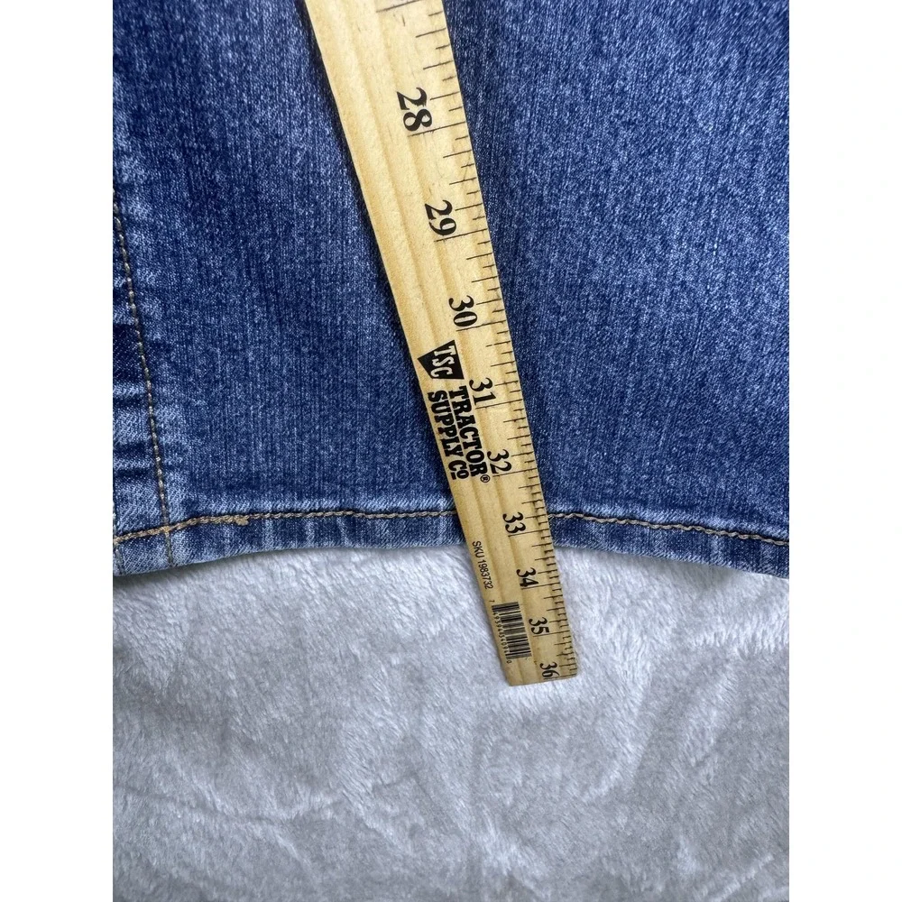 Ariat Rebar M5 Jeans Mens 44x34 Blue Medium Wash Straight Leg Denim Pants